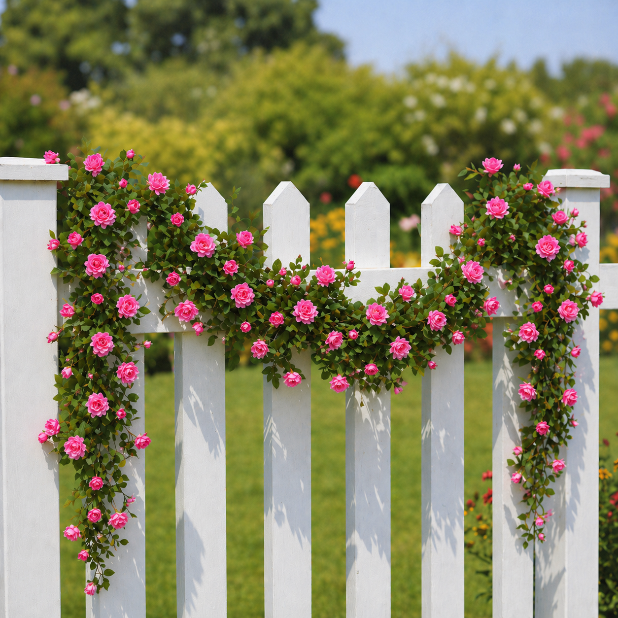 [Copy]1 Pack - 7 Bundles · 21 Flowers🔥 UV-Resistant Artificial Flowers for Outdoor Decoration