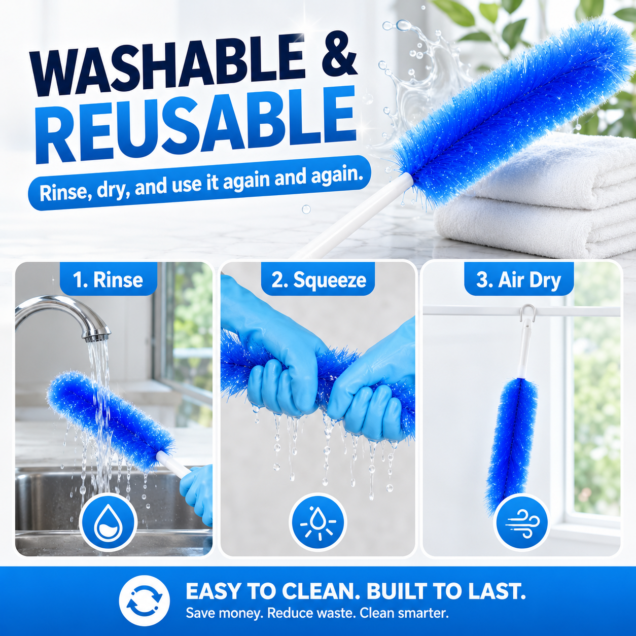 🔥70% OFF-The Ultimate Bendable Microfiber Dust Remover
