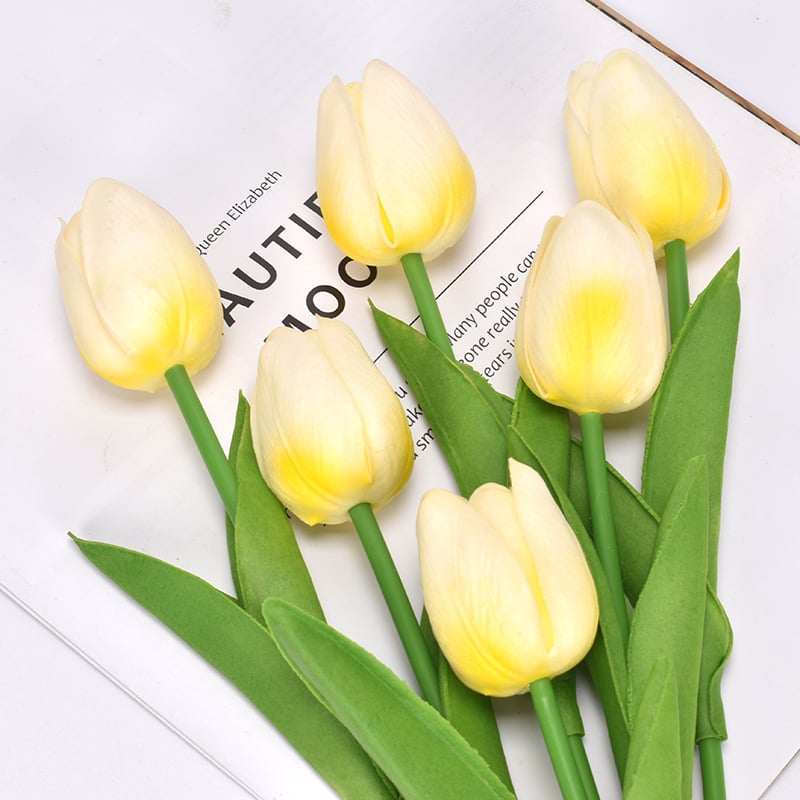 💥Spring On Sale✨UV Resistant Lifelike Artificial Tulips Flowers💐