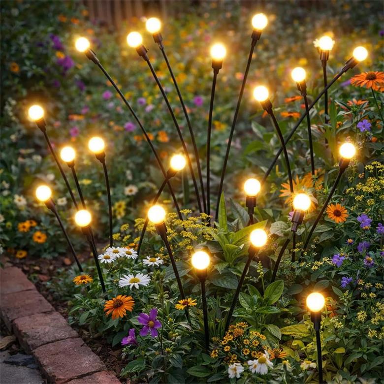 🔥Last Day Sale-60% Off -Outdoor Solar Firefly Garden Light✨