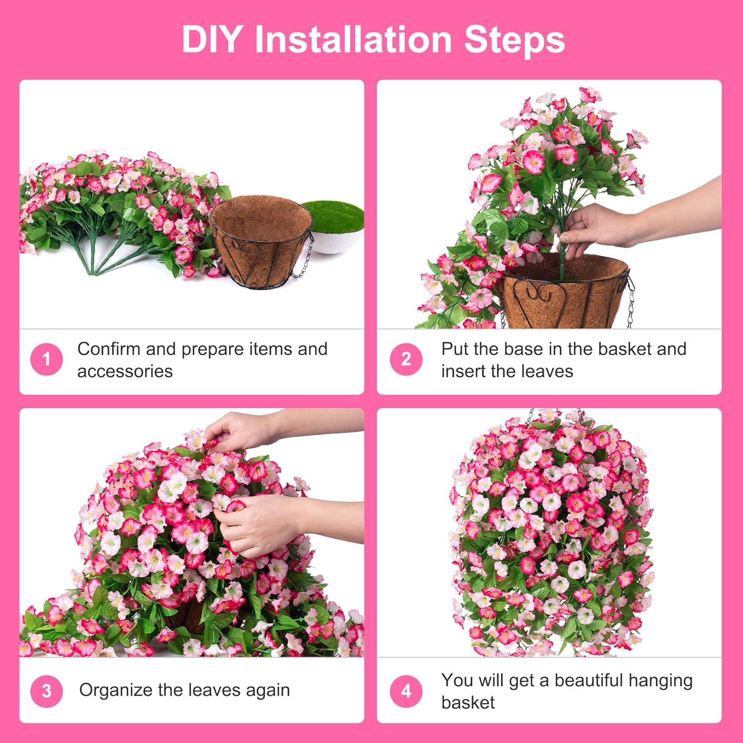 💐2026 Hot Sale✨UV Simulation Artificial morning glory