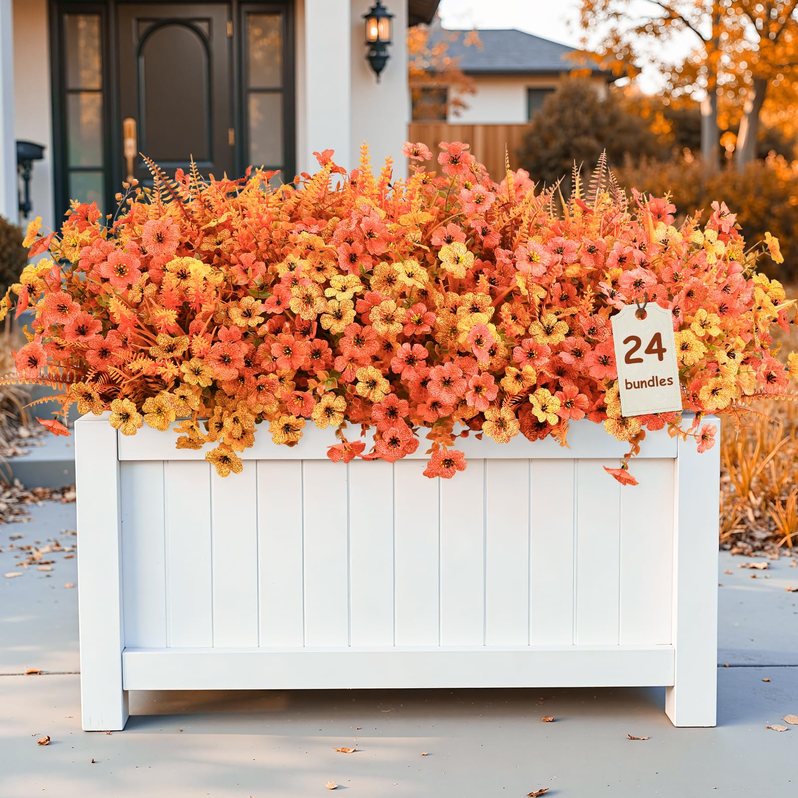 🔥75% OFF🎃Realistic Fall Fake Flowers🌸🍂