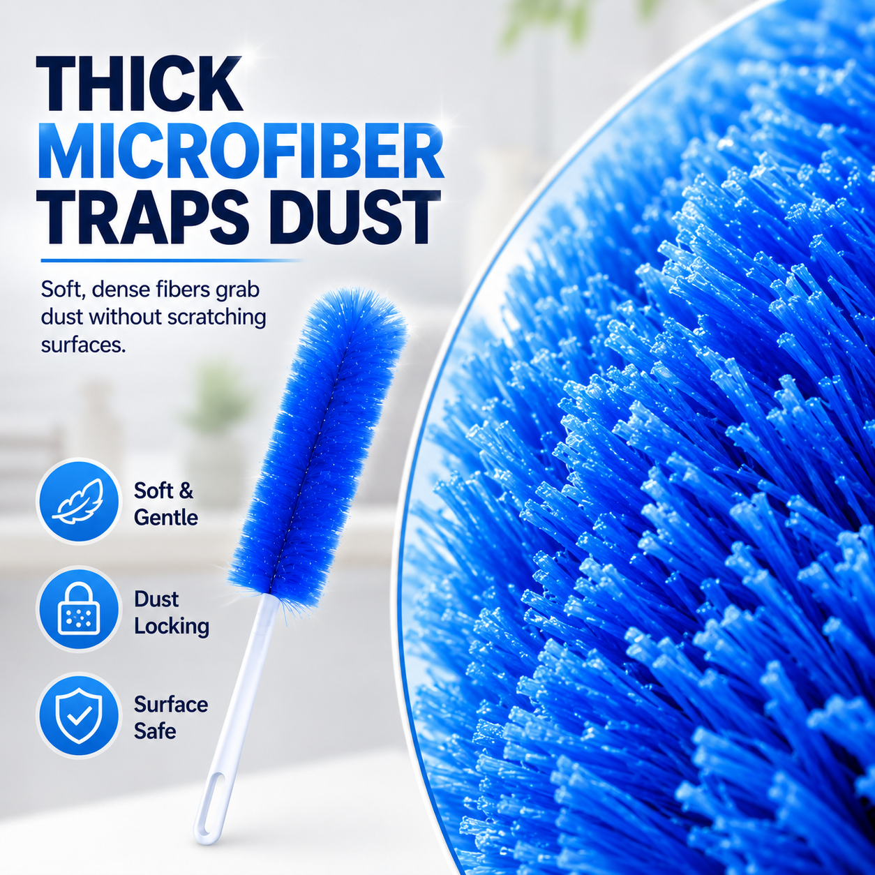 🔥70% OFF-The Ultimate Bendable Microfiber Dust Remover
