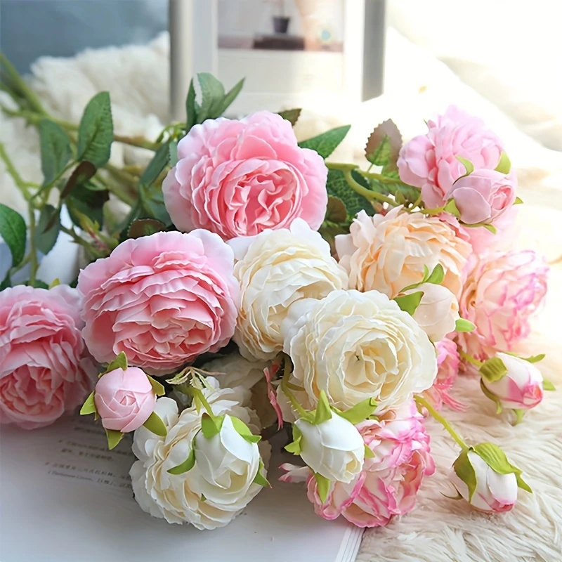 🌸Hot Sale  62% OFF- Artificial Peonies Flowers for Home Decor💐