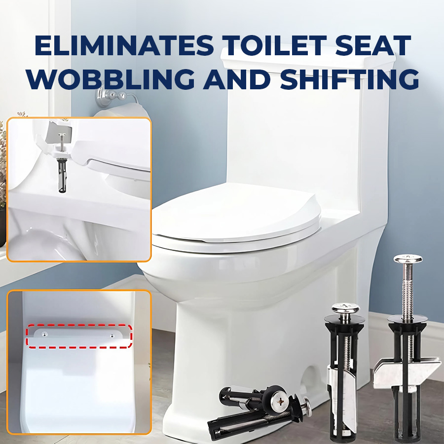🔥Last Day 68% OFF🔥Heavy Duty Toilet Seat Fastener Bolt Kit (A Set of 2 Pcs)