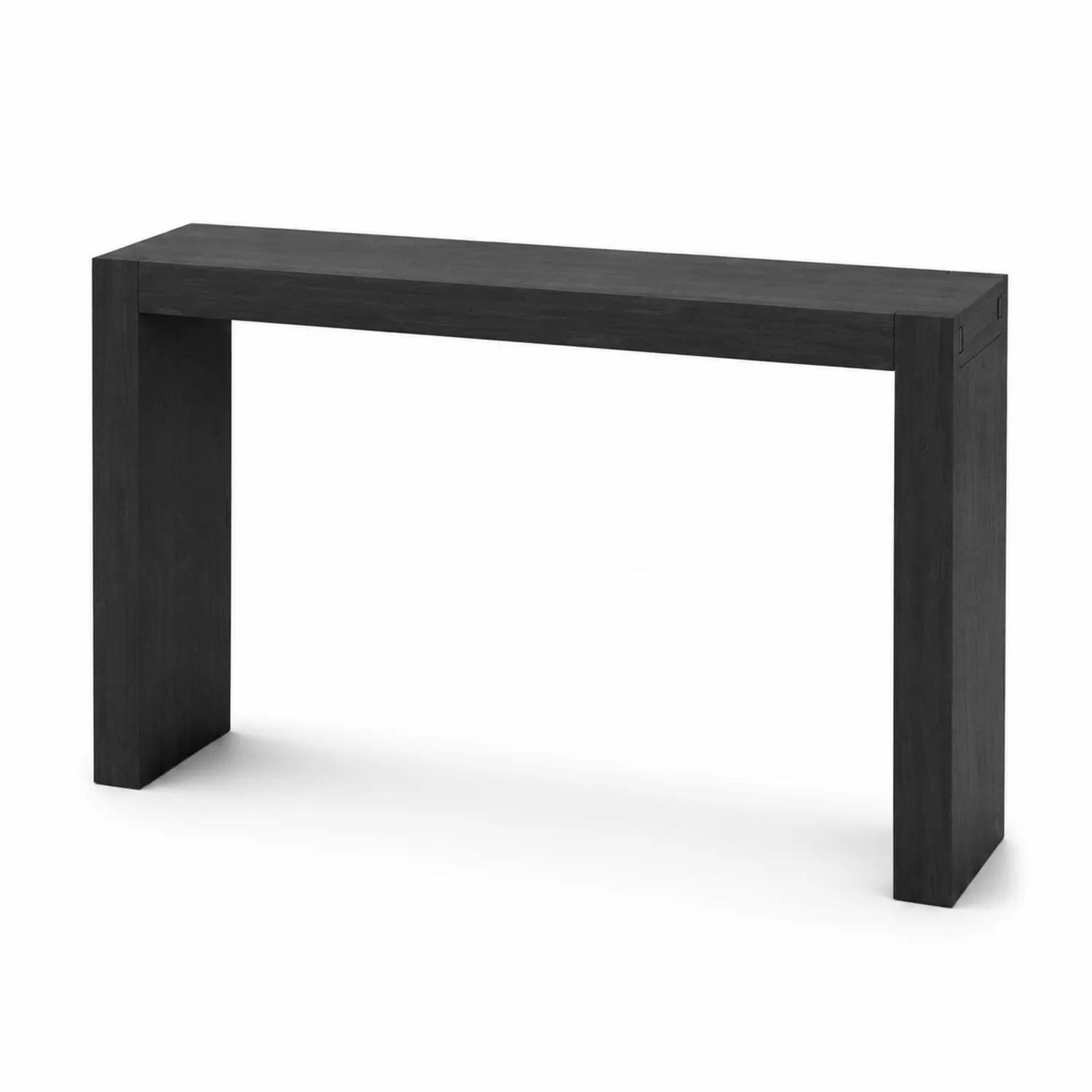 Console Rectangulaire en Bois Noir