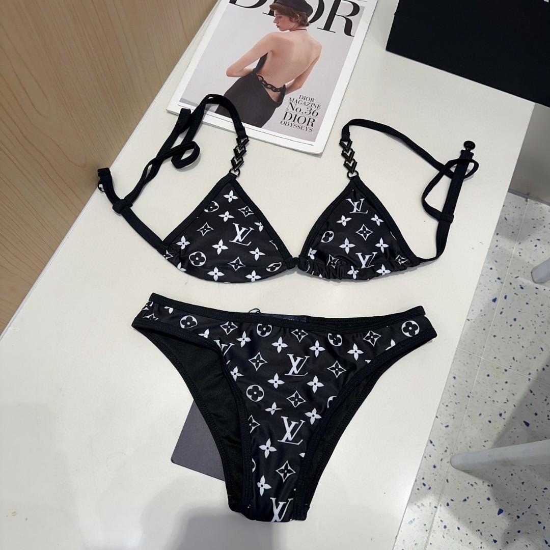 LU Printed Logo Swimsuit