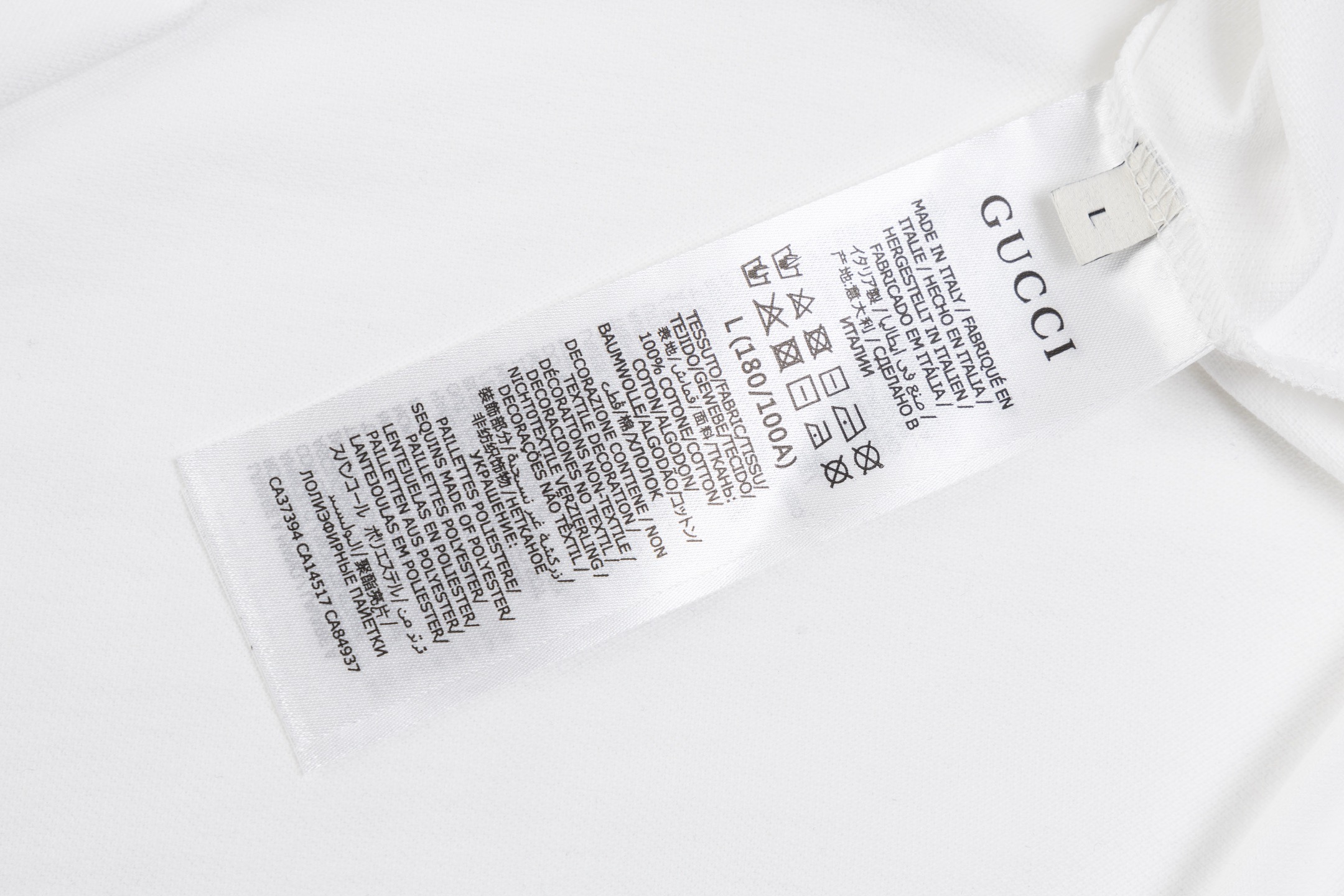 GG 25SS Collar printed polo shirt
