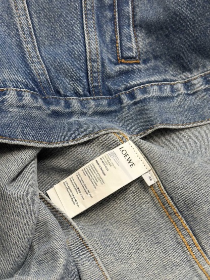 LEW 2025SS Elbow logo denim jacket