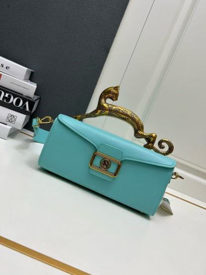 Ladies Exquisite Leopard Cat Handle Bag