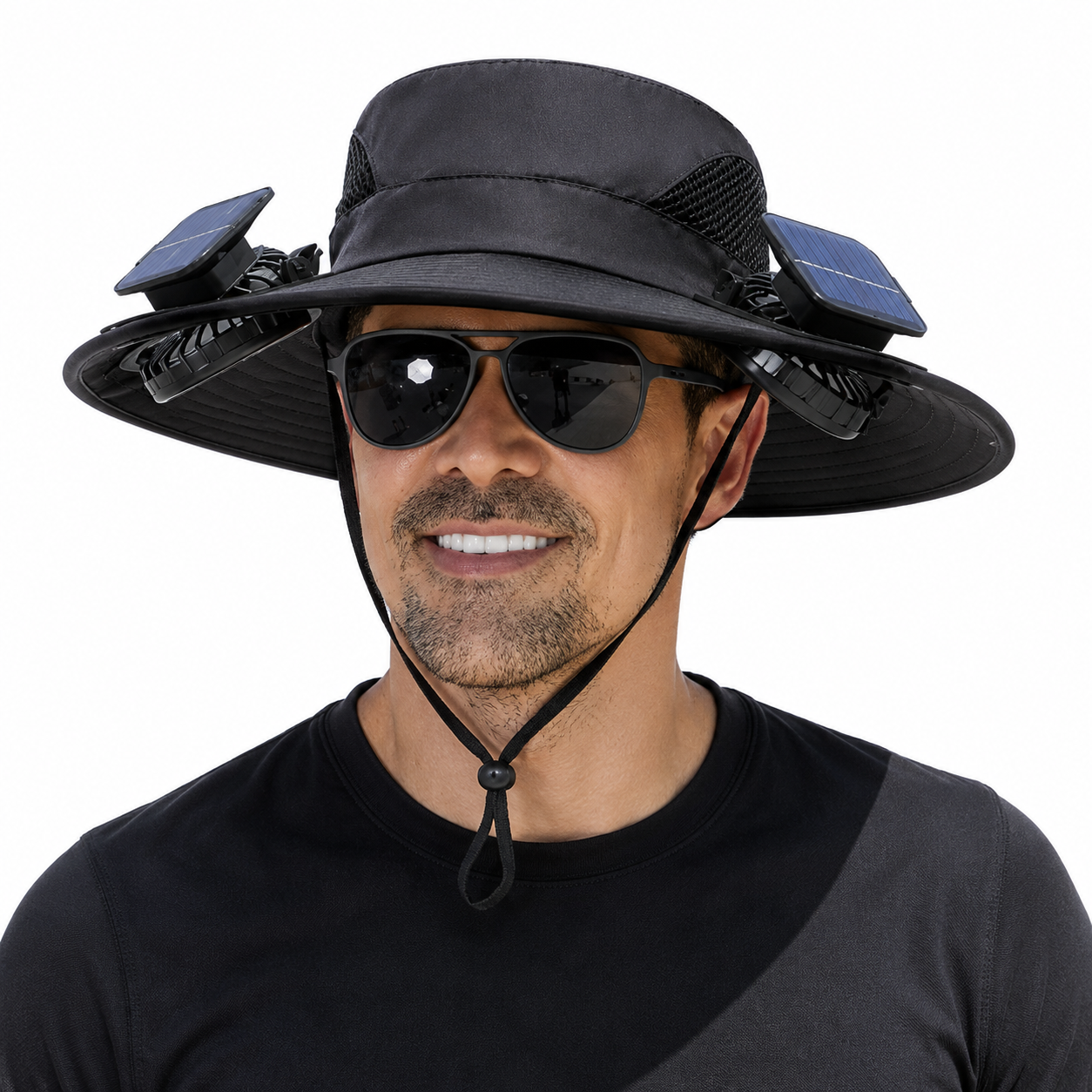 🔥HOT SALE NOW 70% OFF🔥Solar Cooling Sun Hat – Portable Fan Cap
