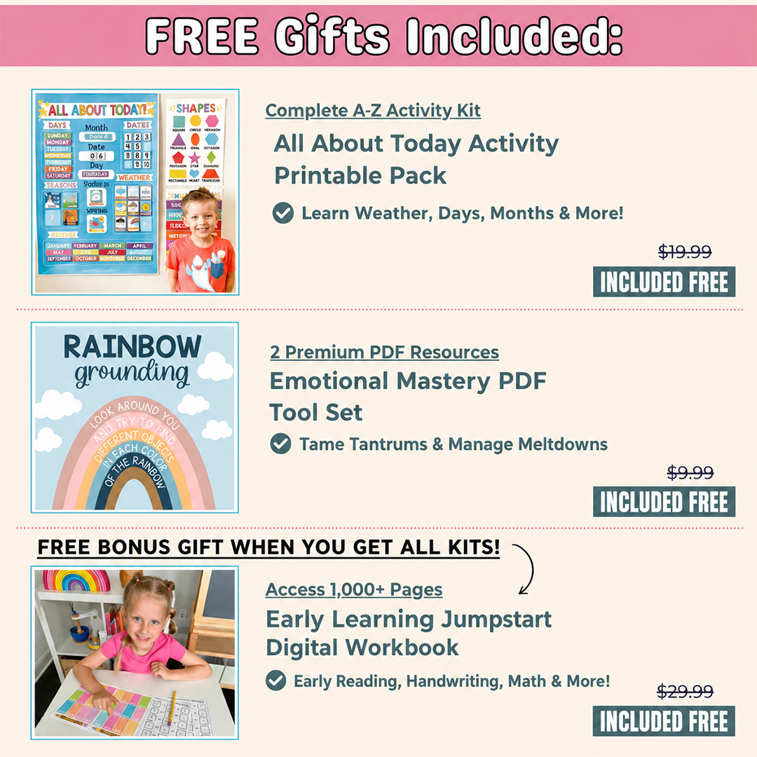 💥LIMITED TIME SALE 65% OFF💥 PRESCHOOL HEAD START KIT 📚