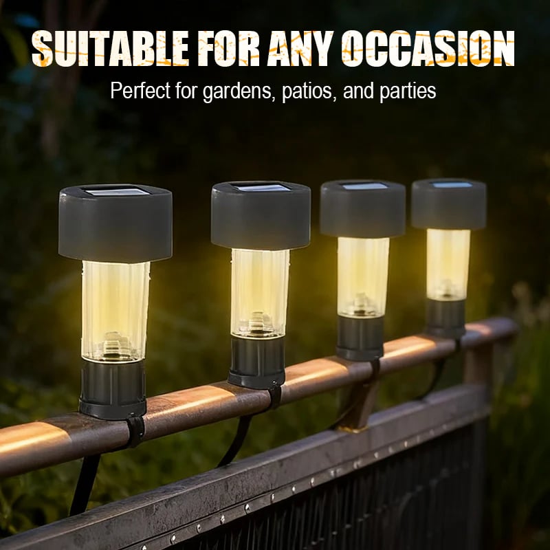 🔥80% OFF - Solar Tie Lights with Clips - for Lawn, Garden, Yard, Outdoor Wedding Decoration & Ambient Landscape Lighting