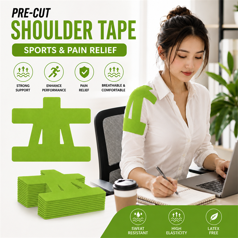 🔥 70% OFF - 🏋️‍♂️Pre-Cut Kinesiology Support Tape