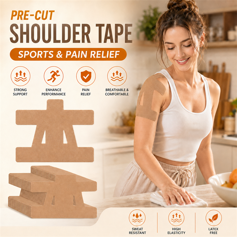 🔥 70% OFF - 🏋️‍♂️Pre-Cut Kinesiology Support Tape