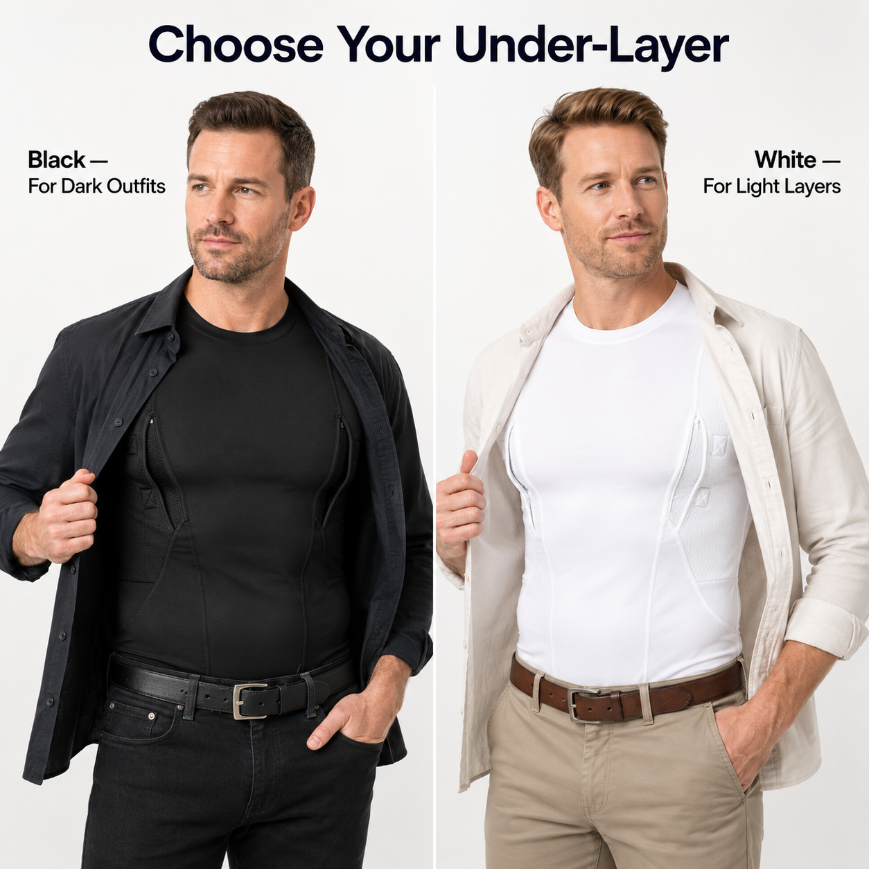 Short-Sleeve Concealed Carry Compression Tee