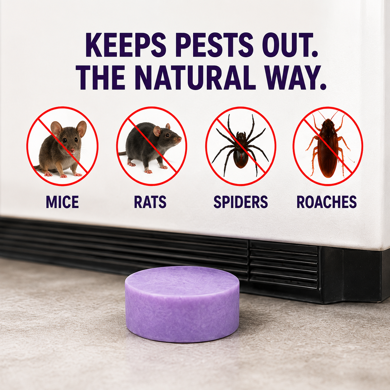 🔥70% OFF - 💊All-Natural Peppermint & Cinnamon Pest & Rodent Repellent Pucks