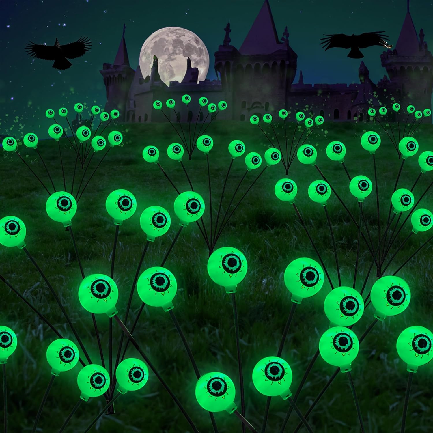 🔥80% OFF - Solar Eyeball Swaying Firefly Lights