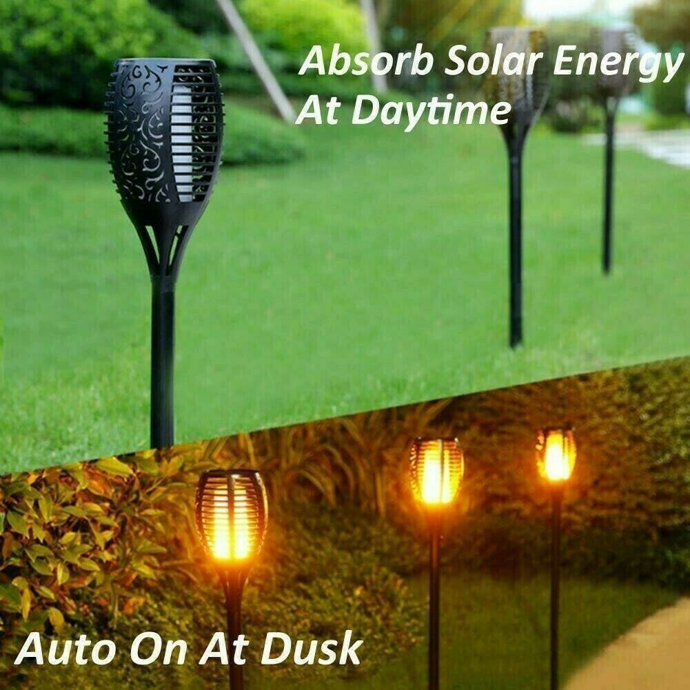 80% OFF🔥Flame Solar Garden Lights