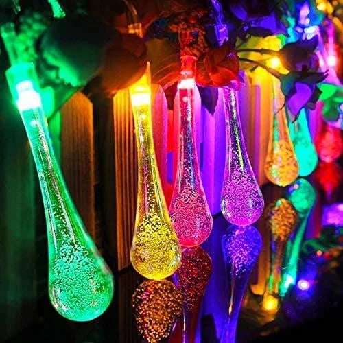 🔥80% OFF - 🔥Water Drop Solar Lights