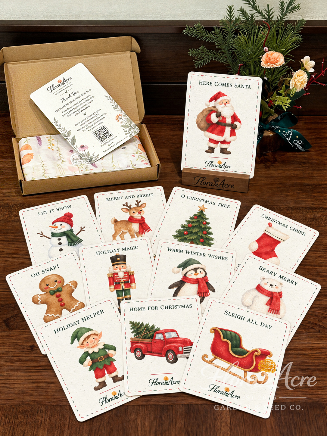 [Copy]✨Early Holiday Sale 45% OFF🌱Eco-Friendly  Plantable Christmas Cards