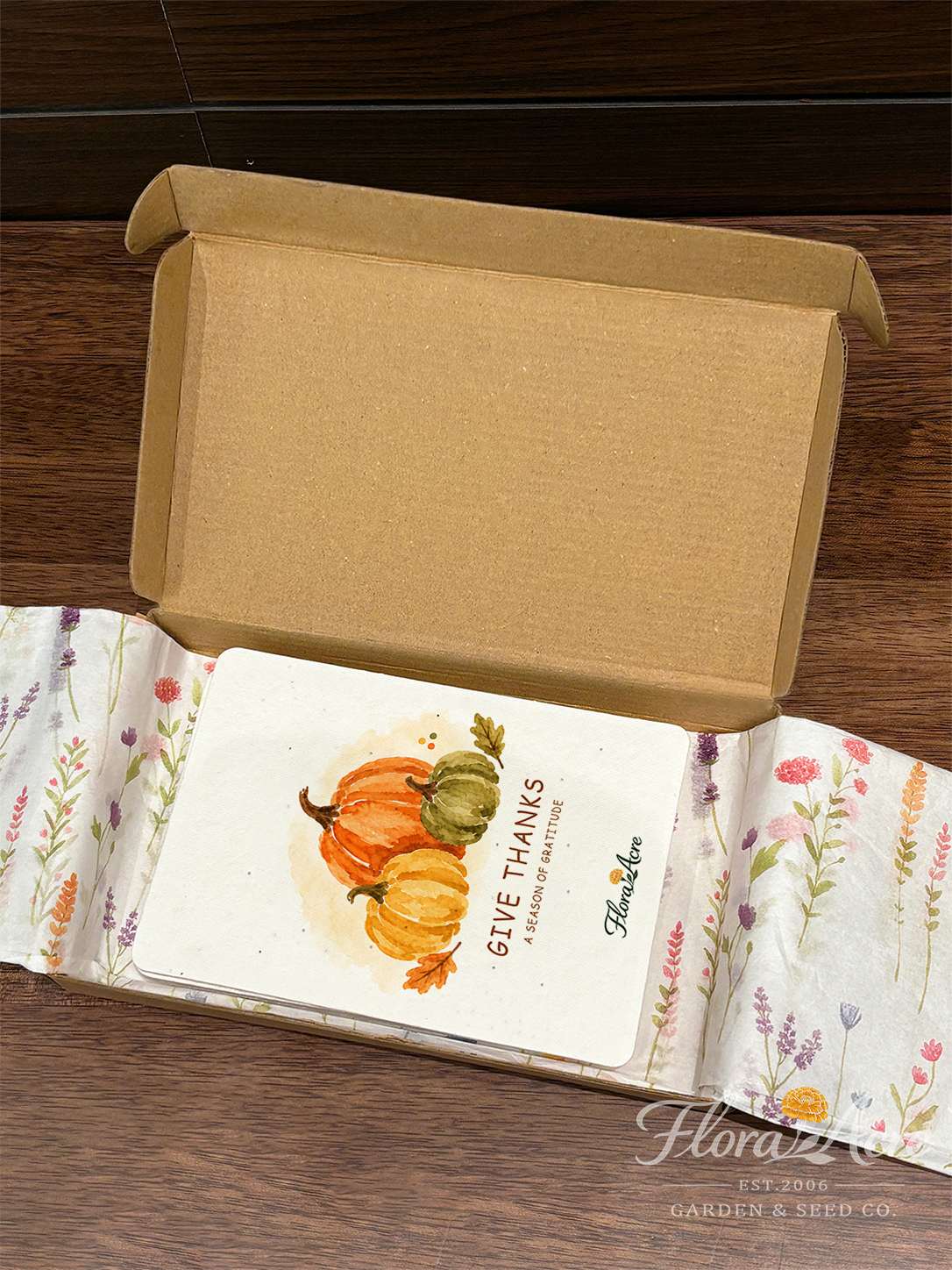 ✨Early Holiday Sale 45% OFF🌱Eco-Friendly  Plantable Thanksgiving Cards