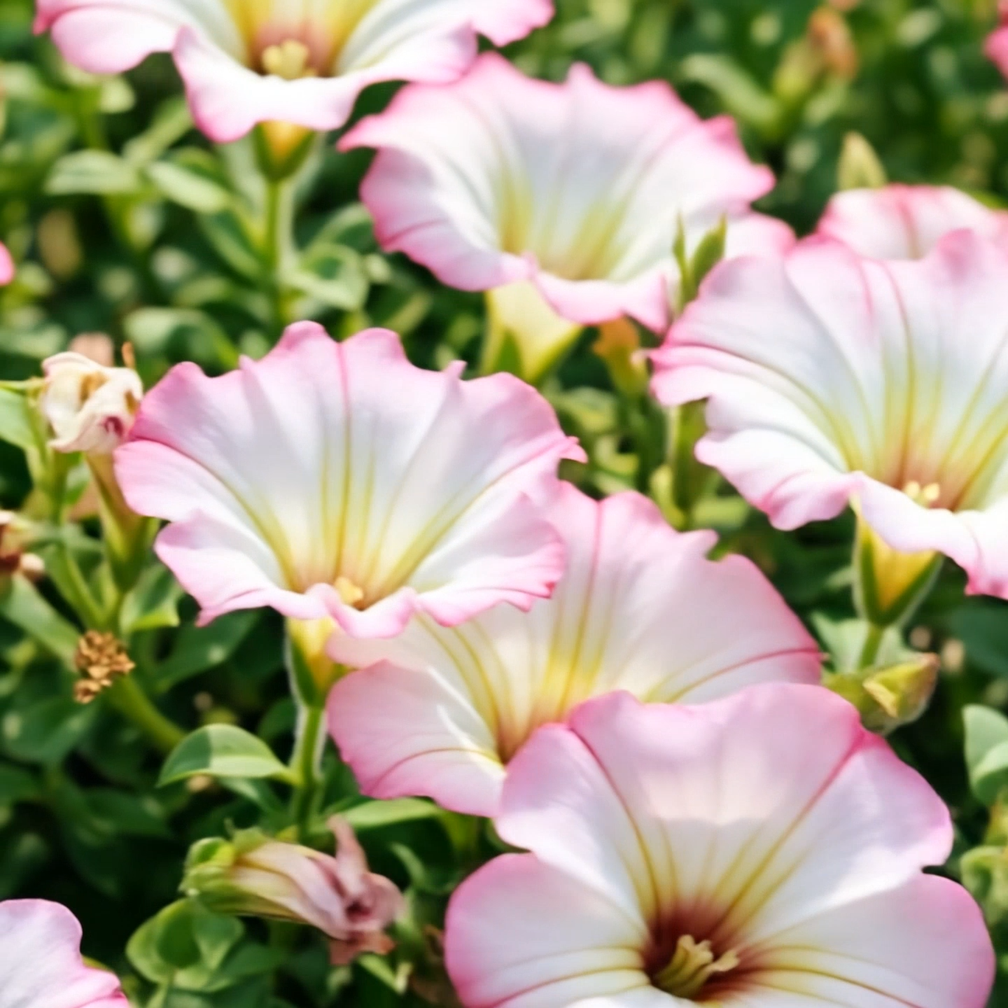 BUY MORE SAVE MORE 🔥 Lifelike Morning Glory Artificial Flowers for Outdoor Decor 🌸