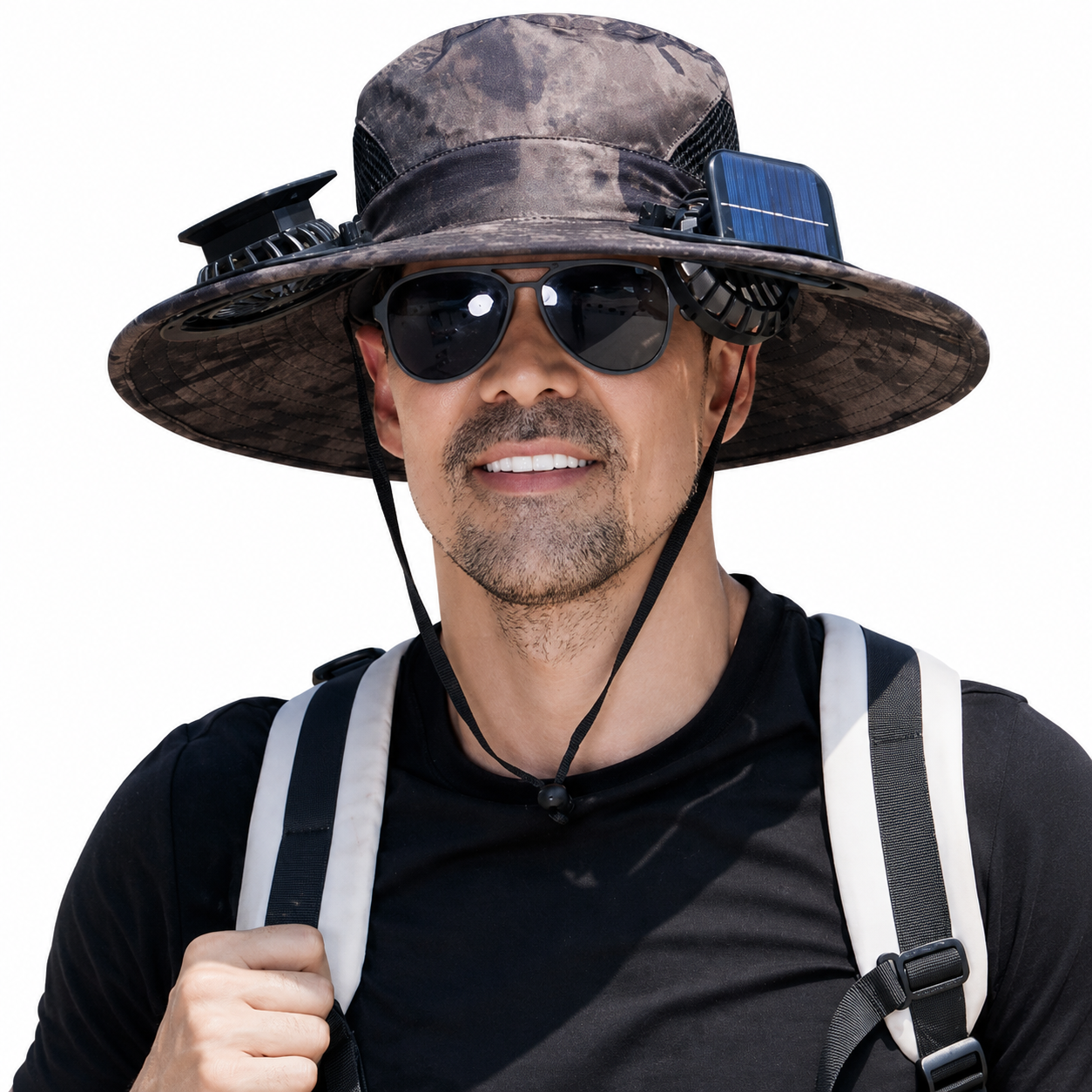 🔥HOT SALE NOW 70% OFF🔥Solar Cooling Sun Hat – Portable Fan Cap