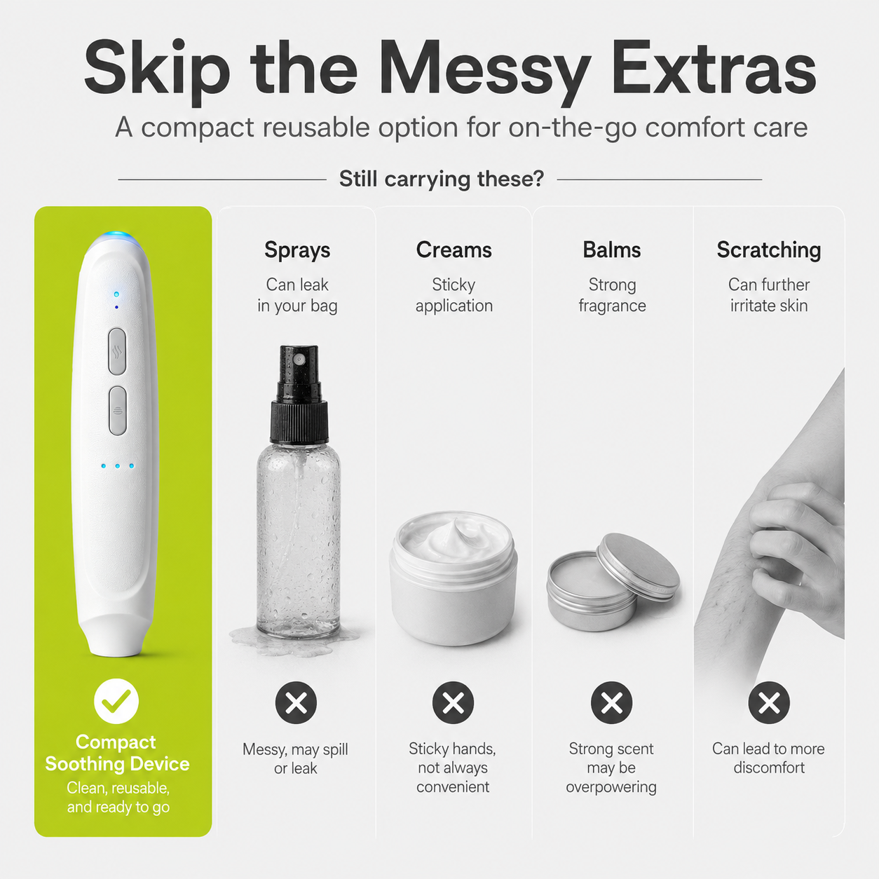 🔥 Last Day 70% OFF - 🦟2-in-1 Bug Bite Relief Tool – Controlled Heat & Adjustable Suction