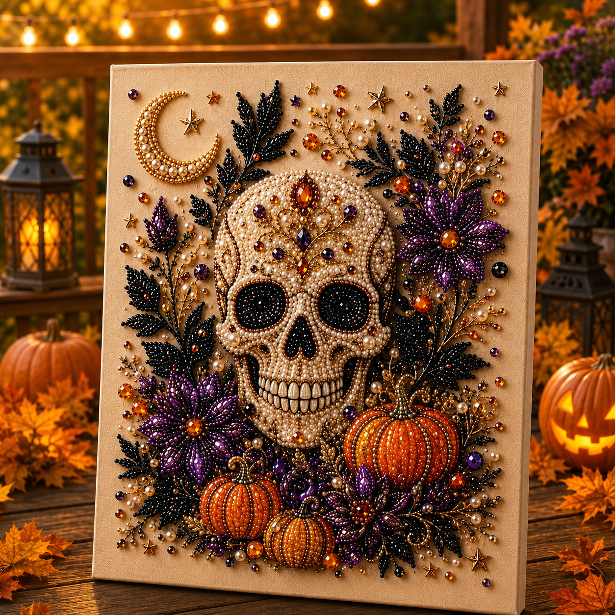  🔥70% OFF - 👻✨ Halloween Pearl Art DIY Kit