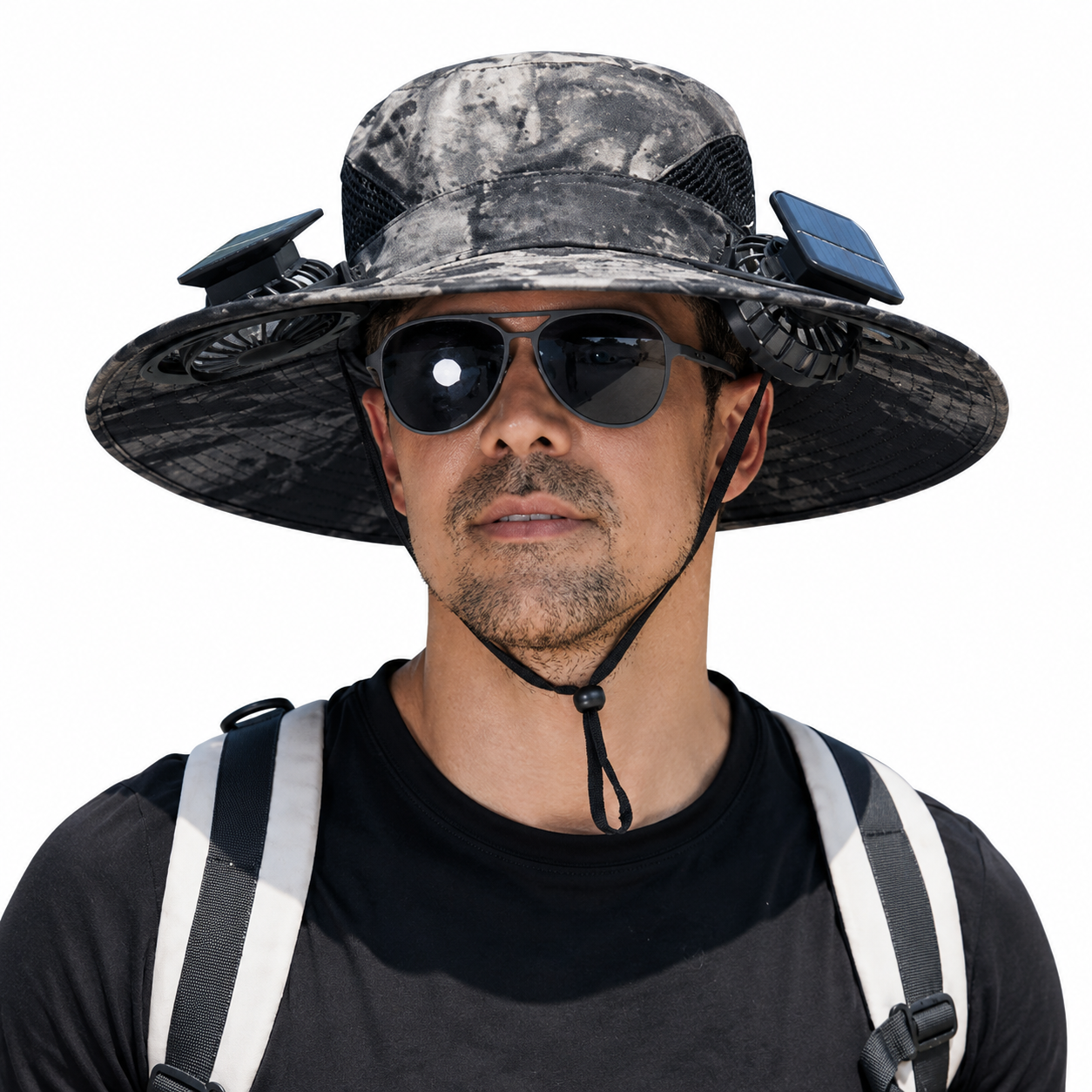 🔥HOT SALE NOW 70% OFF🔥Solar Cooling Sun Hat – Portable Fan Cap