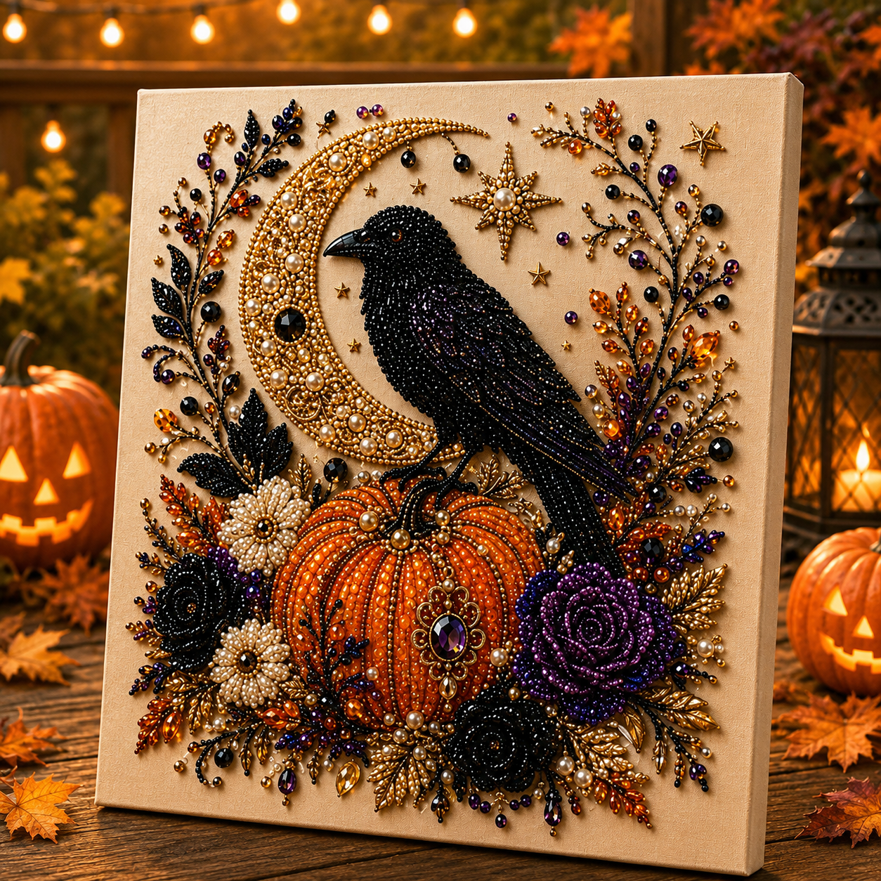  🔥70% OFF - 👻✨ Halloween Pearl Art DIY Kit