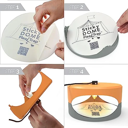 🔥 Last Day 80% OFF - Indoor Flea Light Trap – Light & Heat Activated Sticky Trap