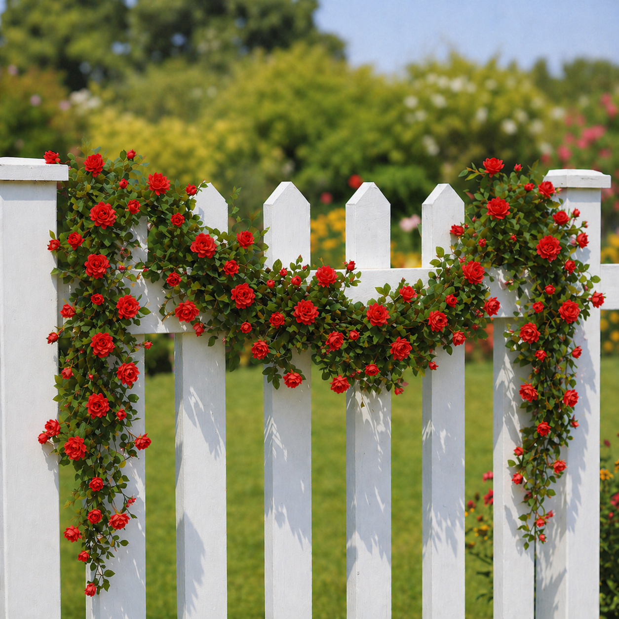 [Copy]1 Pack - 7 Bundles · 21 Flowers🔥 UV-Resistant Artificial Flowers for Outdoor Decoration