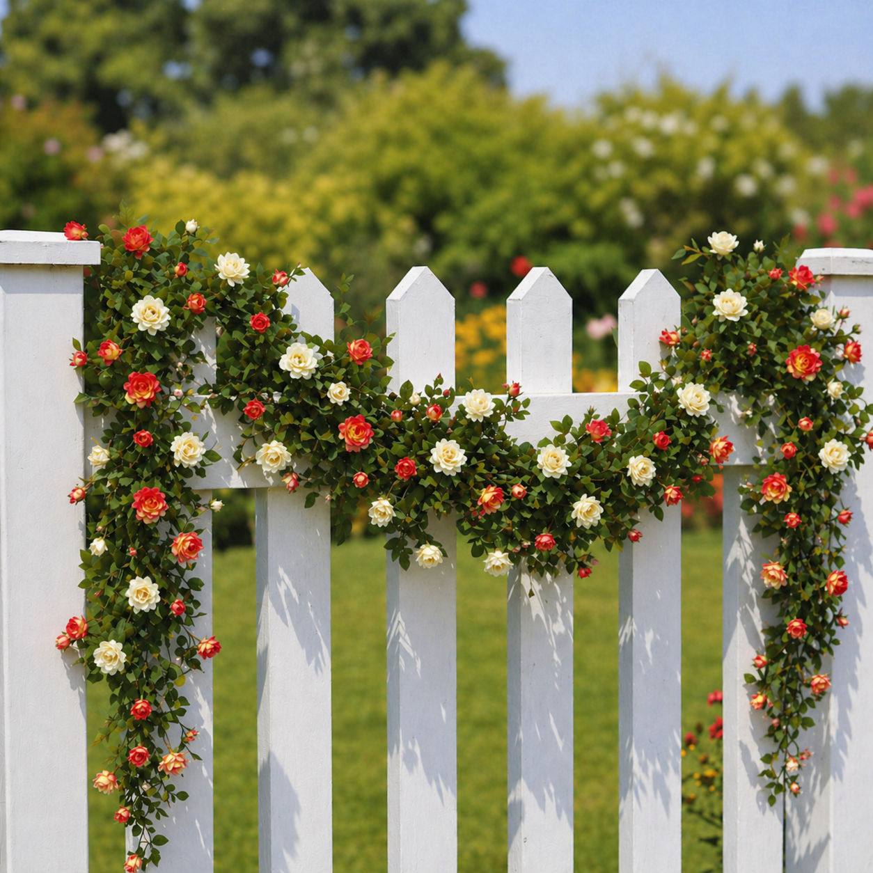[Copy]1 Pack - 7 Bundles · 21 Flowers🔥 UV-Resistant Artificial Flowers for Outdoor Decoration
