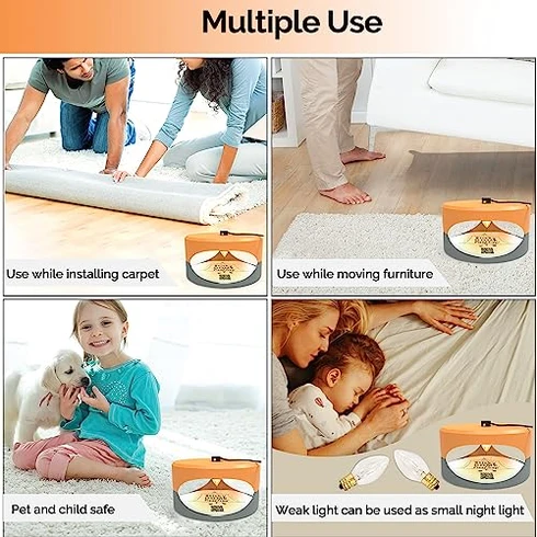 🔥 Last Day 80% OFF - Indoor Flea Light Trap – Light & Heat Activated Sticky Trap