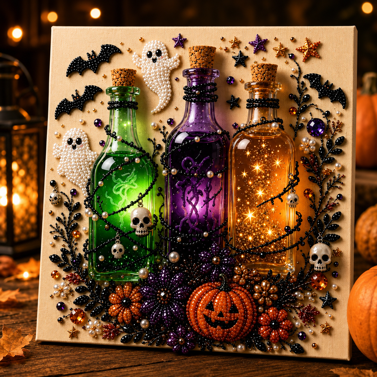  🔥70% OFF - 👻✨ Halloween Pearl Art DIY Kit