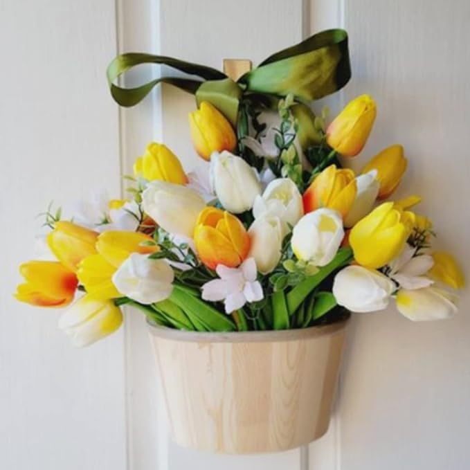 💥Spring On Sale✨UV Resistant Lifelike Artificial Tulips Flowers💐