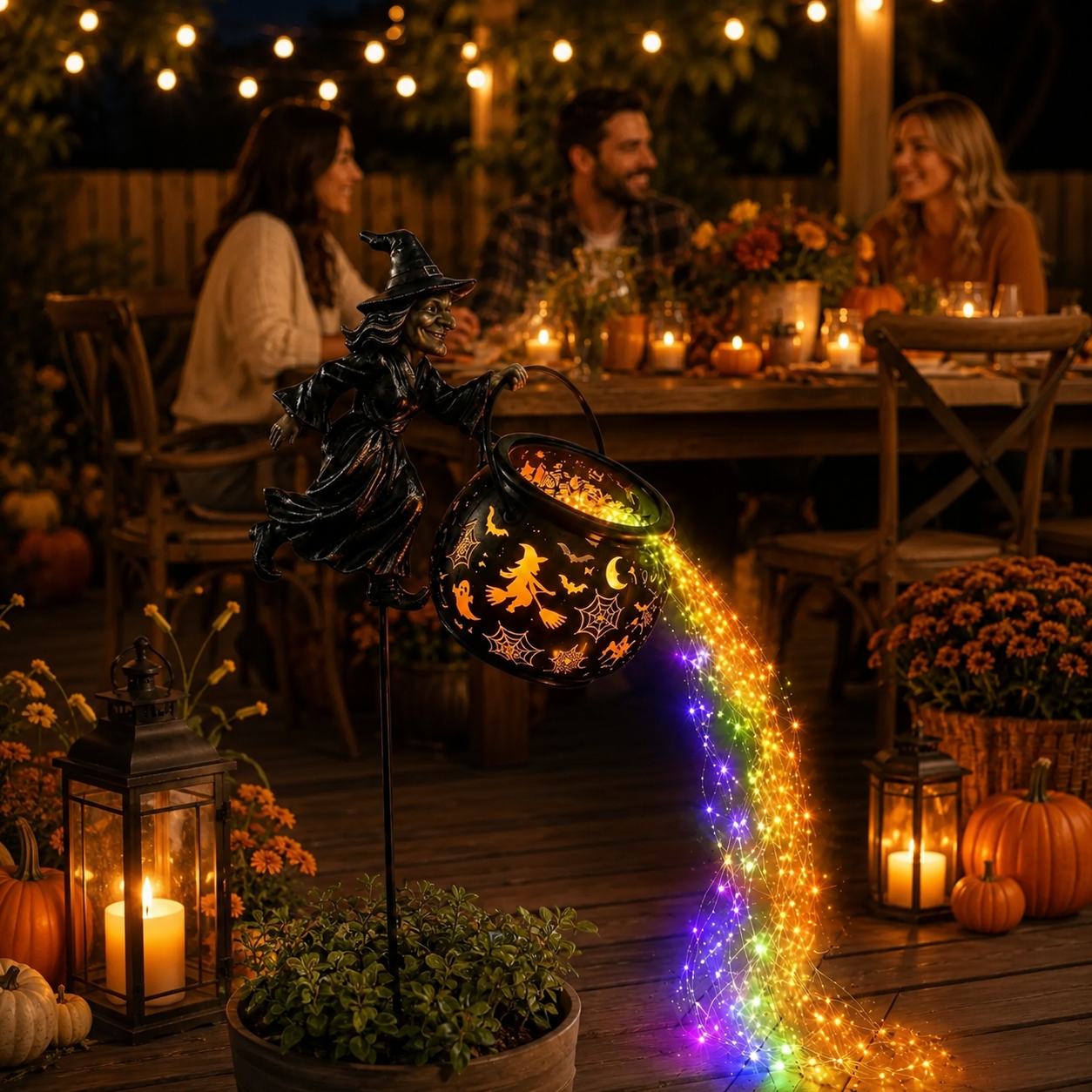 💥LAST DAY 70% OFF - 🎃🧙‍♀️ Halloween Witch Cauldron Projection Garden Light – 🔥 Buy 2 Free Shipping