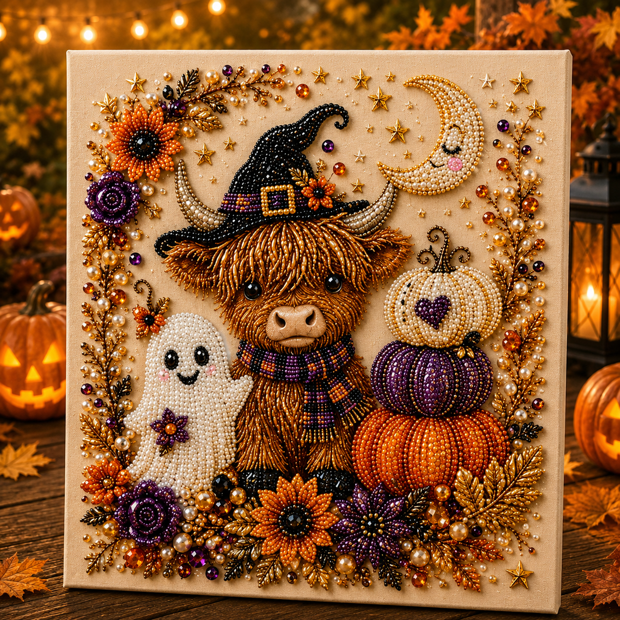  🔥70% OFF - 👻✨ Halloween Pearl Art DIY Kit