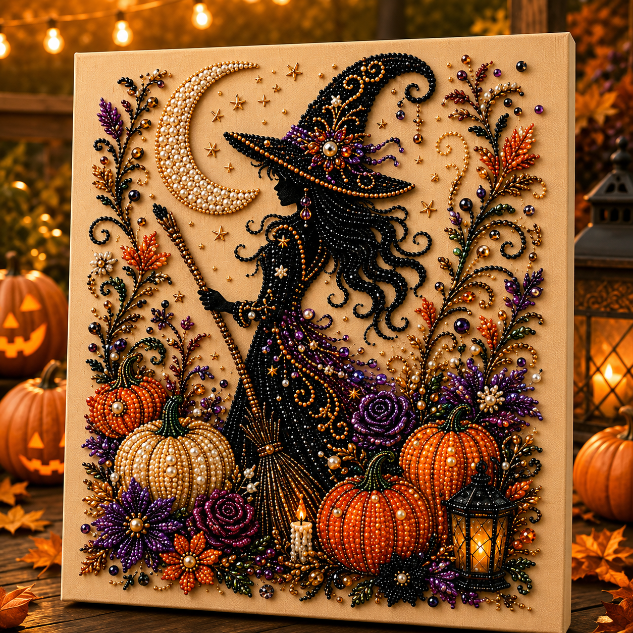  🔥70% OFF - 👻✨ Halloween Pearl Art DIY Kit