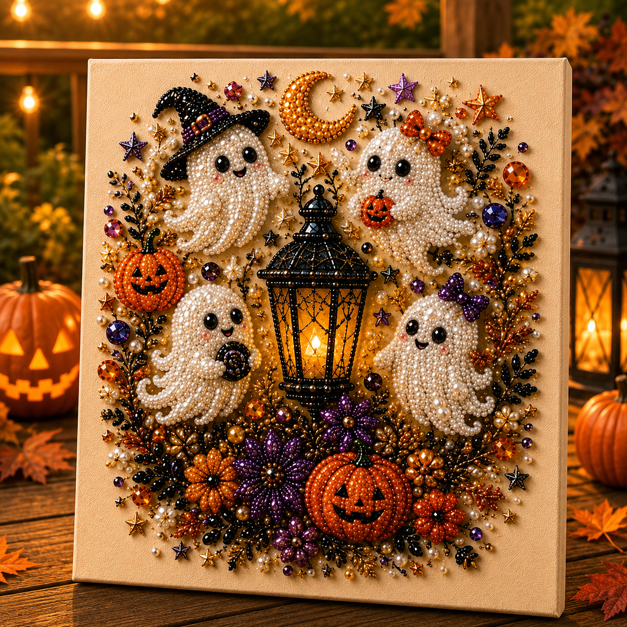  🔥70% OFF - 👻✨ Halloween Pearl Art DIY Kit