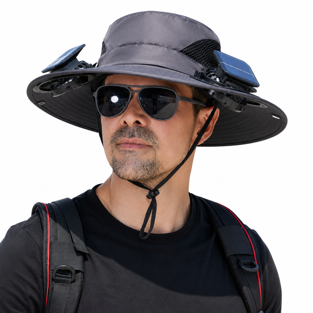 🔥HOT SALE NOW 70% OFF🔥Solar Cooling Sun Hat – Portable Fan Cap