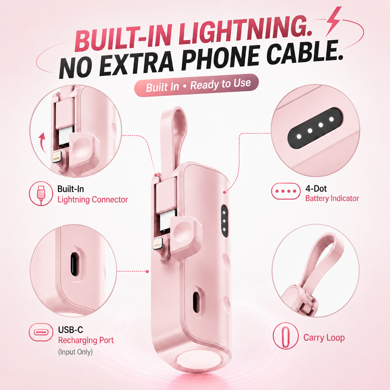 🔥 70% OFF TODAY - ⚡ MINI CAPSULE POWER BANK
