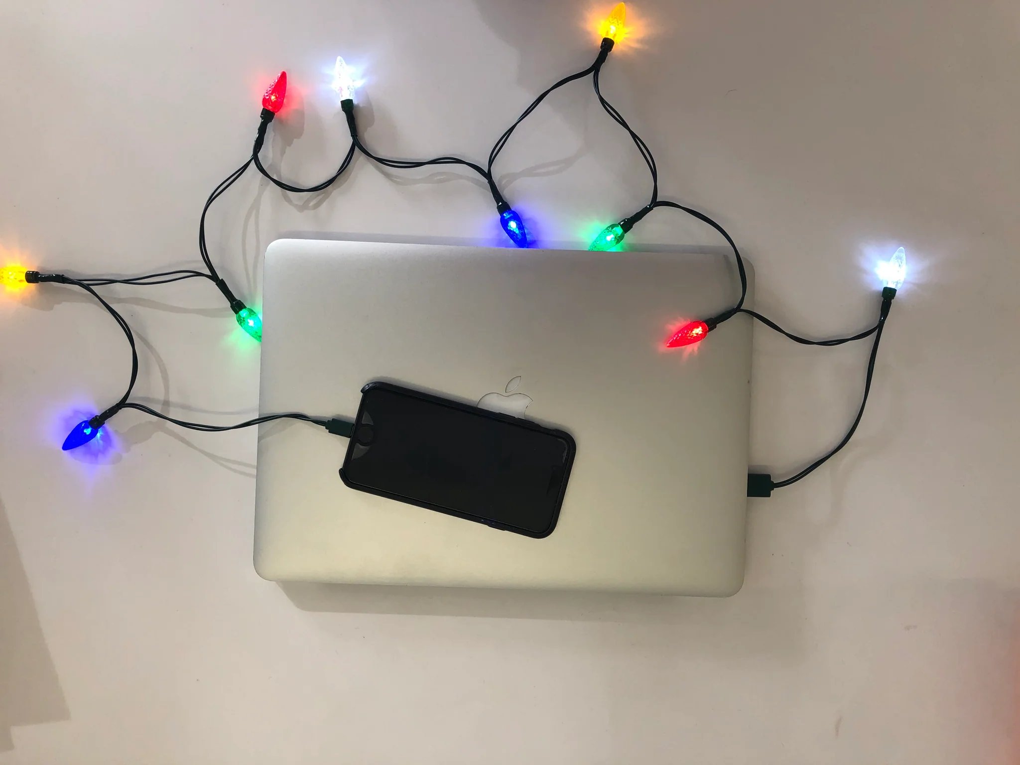 🌲Christmas Hot Sale 70%OFF-🔥USB Christmas Light Phone Charger Cable