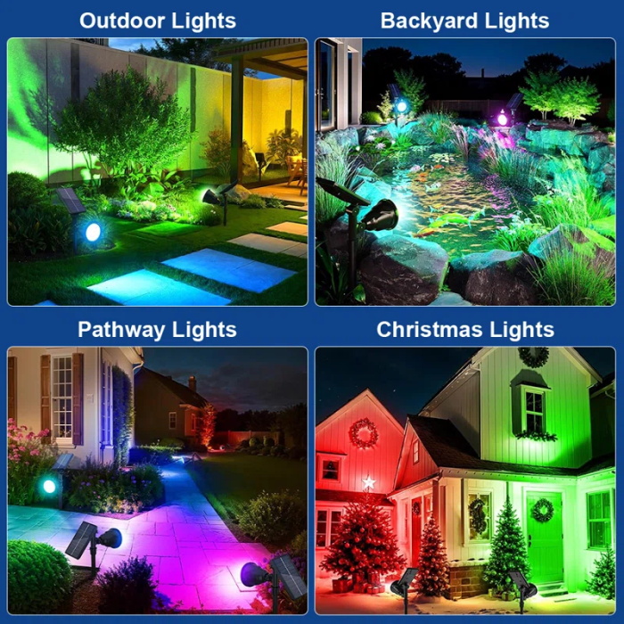 💥Solar Spot Lights Outdoor