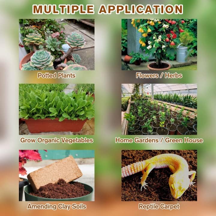 🔥 LAST DAY 60% OFF  - 🔥Premium Organic Coconut Coir Bricks for Plants(Collected from Pacific island countries)