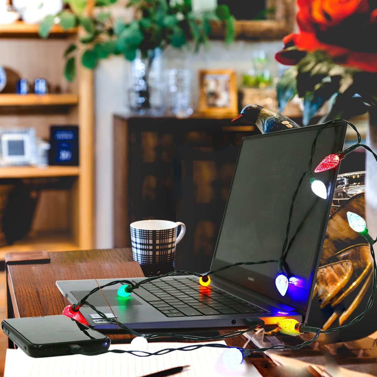 🌲Christmas Hot Sale 70%OFF-🔥USB Christmas Light Phone Charger Cable