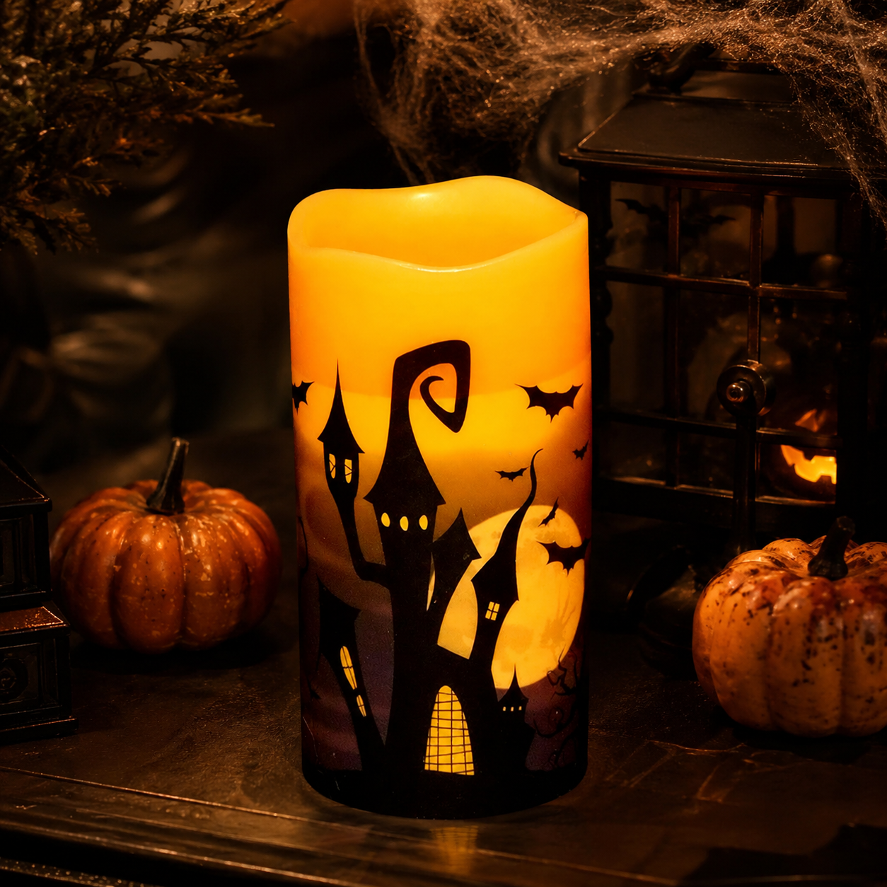 🔥 Massive 60% OFF-🕯️ Halloween Flameless Flickering Candle Set