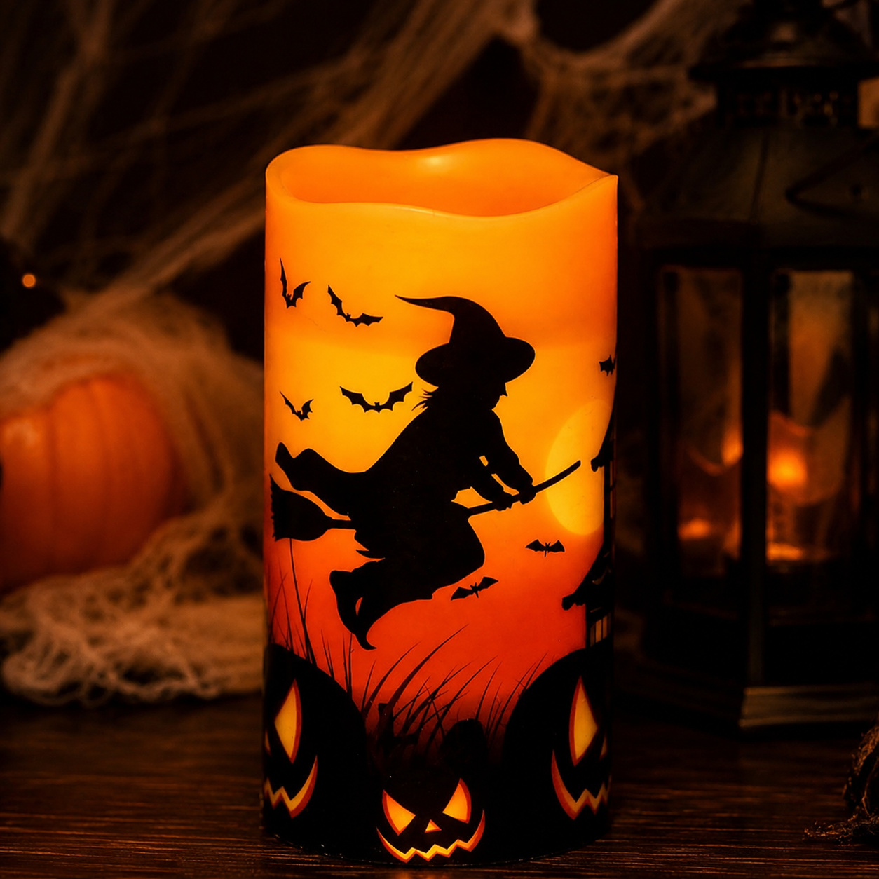 🔥 Massive 60% OFF-🕯️ Halloween Flameless Flickering Candle Set